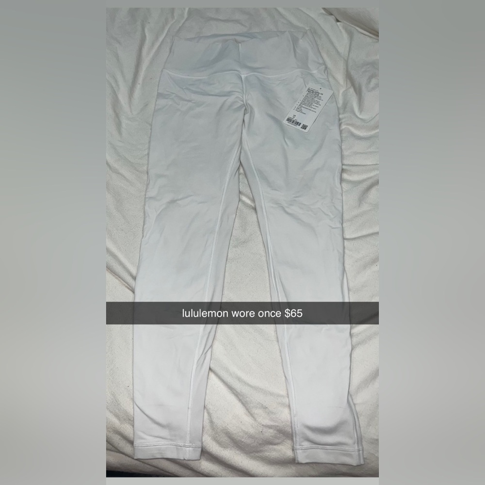 lululemon athletica Kids Bright White Leggings